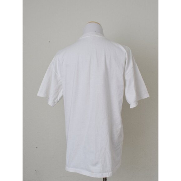 Vintage 90s Cotton Christmas Bear Shirt size L - Picture 3 of 10